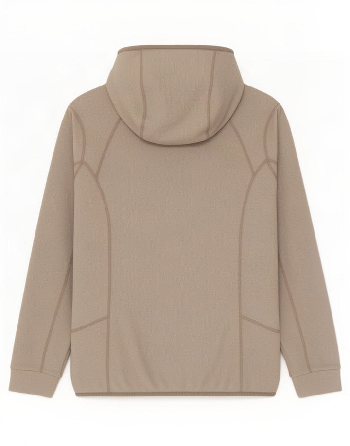 Jaqueta de lã com capuz para mulheres Sprayway Reino Unido 14 grande poliéster branco