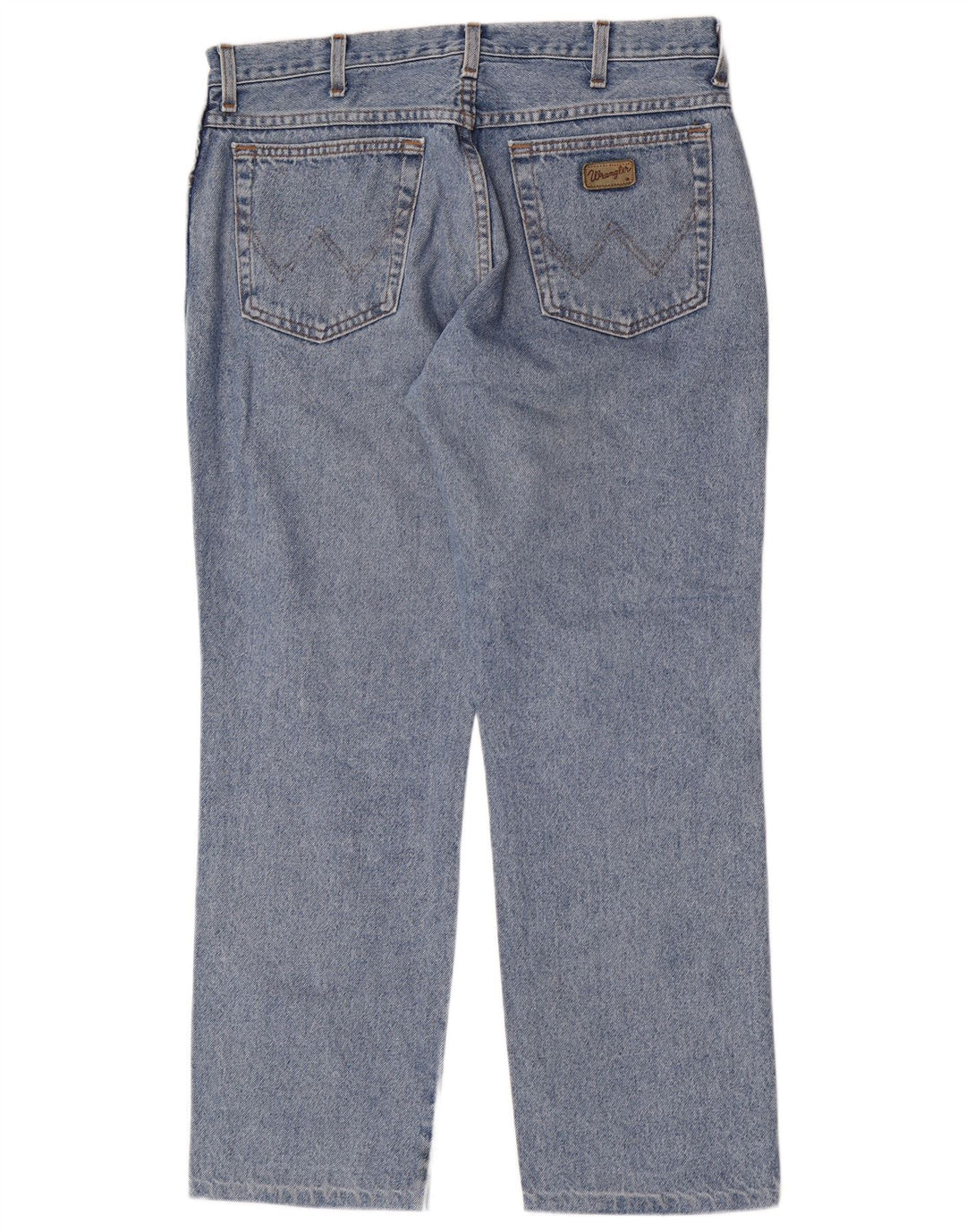 Wrangler Masculino Texas Regular Straight Jeans W36 L28 Azul Algodão