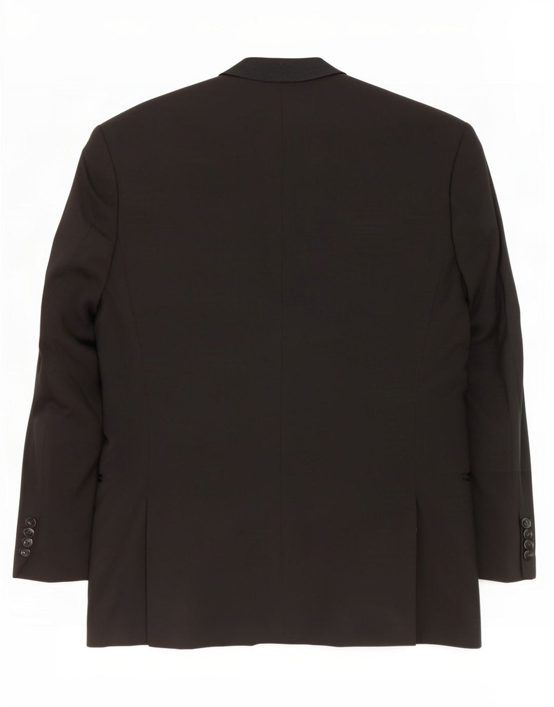 Jaqueta blazer masculina de 3 botões Hugo Boss Reino Unido 38 lã virgem preta média