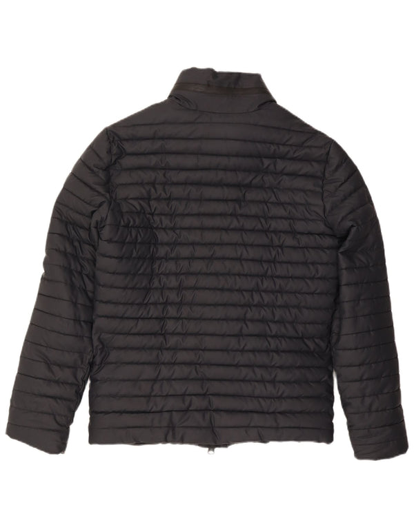 Jaqueta acolchoada masculina Superdry UK 38 poliéster preto médio