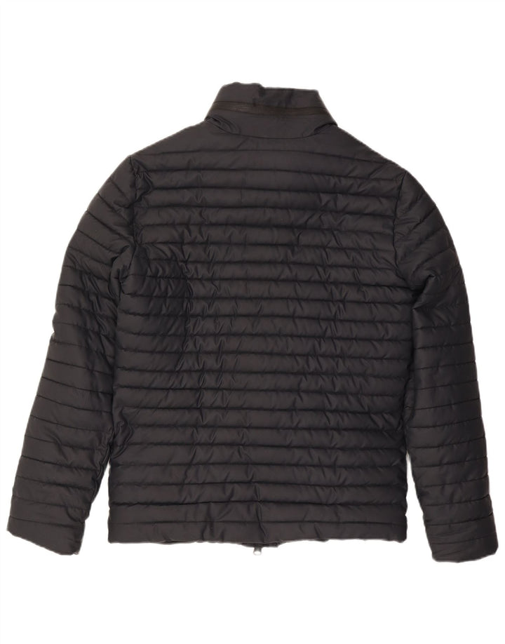 Jaqueta acolchoada masculina Superdry UK 38 poliéster preto médio