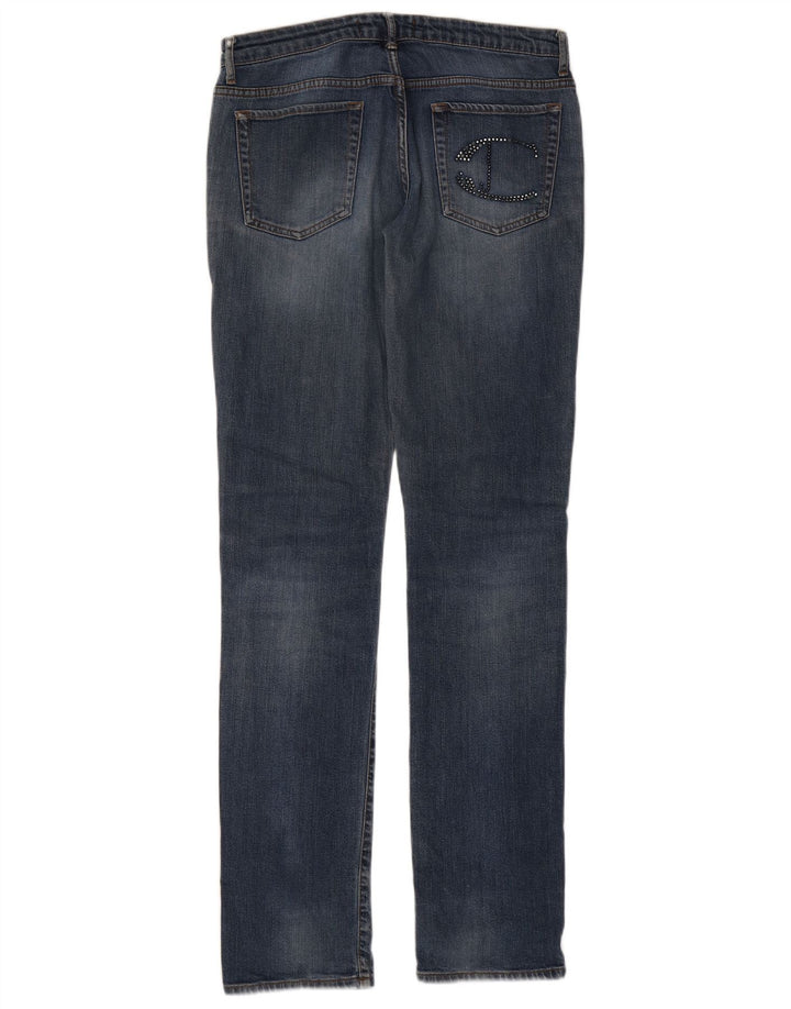 Just Cavalli Jeans Slim Feminino W32 L35 Azul