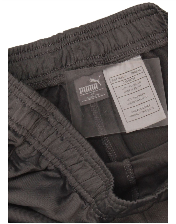 Calça de treino Puma Boys Joggers 10-11 anos cinza médio poliéster