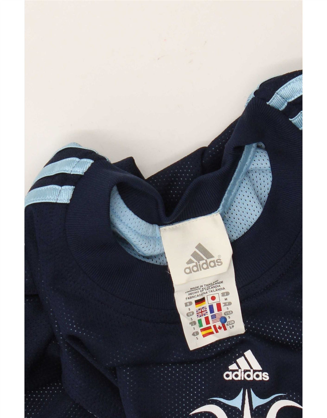 Adidas Mens Graphic Vest Top Pequeno Poliéster Azul Marinho
