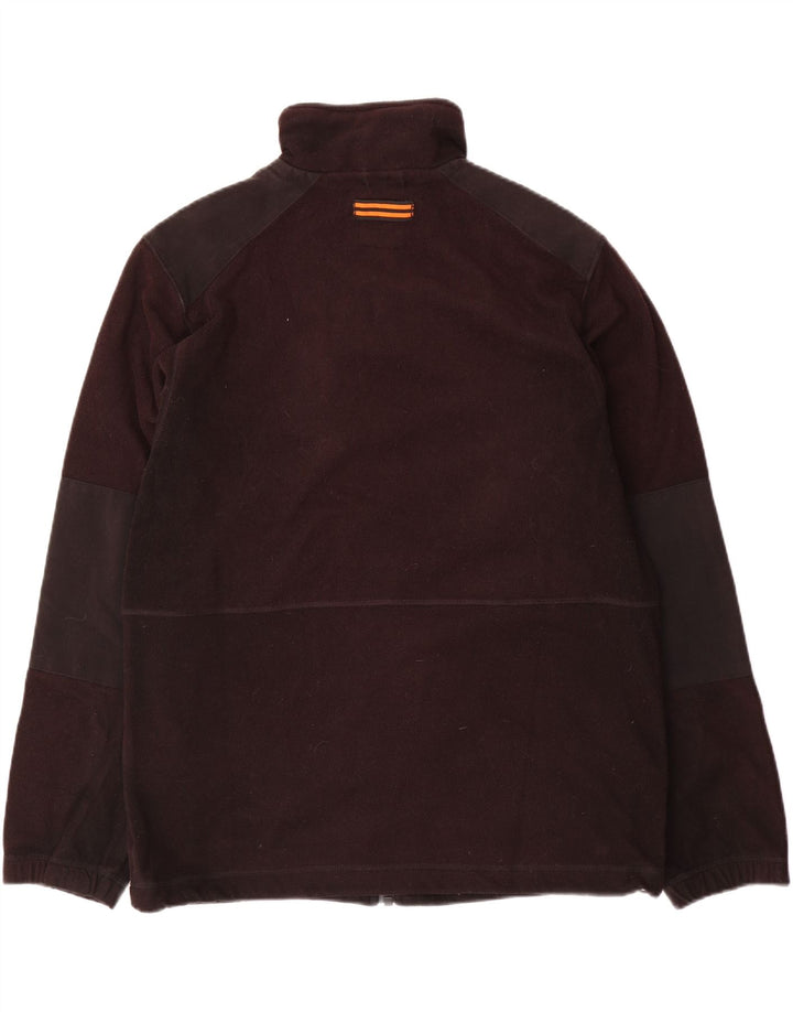 Jaqueta de lã masculina Timberland UK 40 grande poliéster preto
