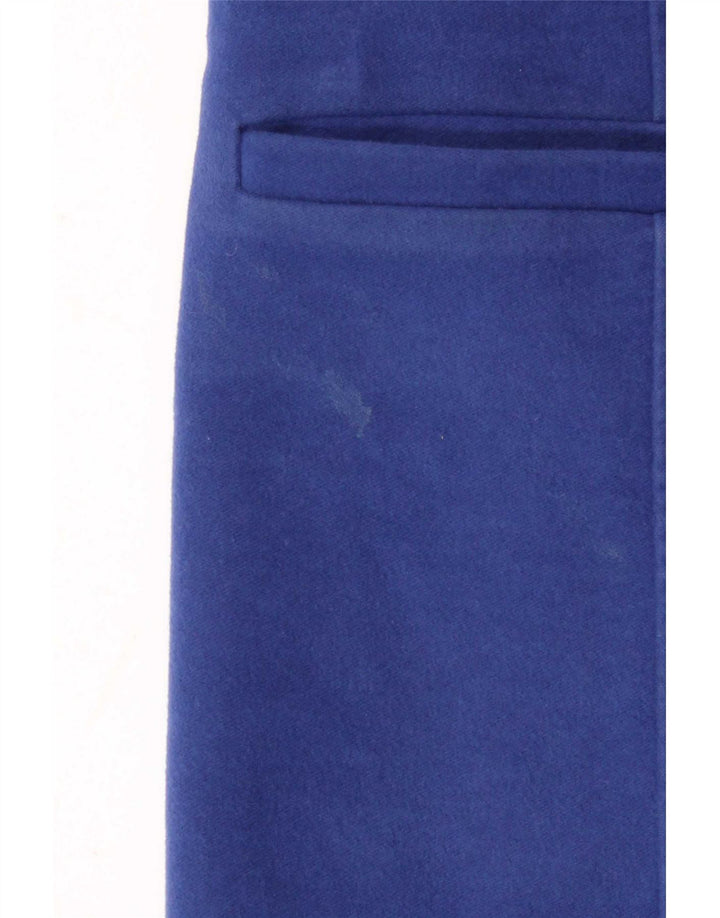 Sobretudo feminino Laura Ashley Reino Unido 10 pequeno algodão azul