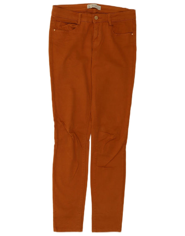 Zara Mulher Trafaluc Skinny Jeans EU 36 XS W26 L29 Marrom