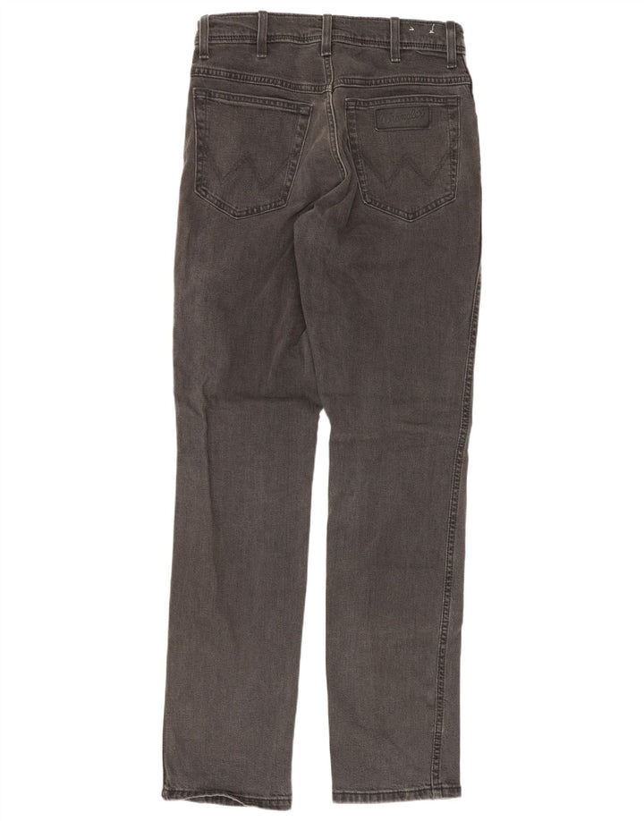Wrangler Masculino Texas Slim Jeans W30 L32 Cinza Algodão