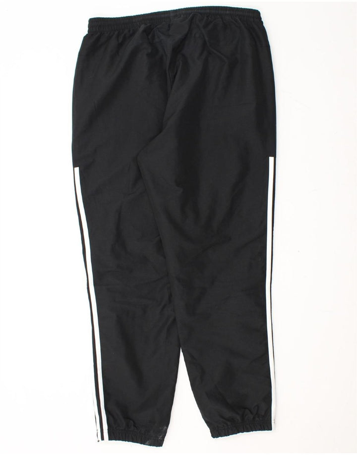 Calça de treino masculina ADIDAS joggers grande poliéster preto