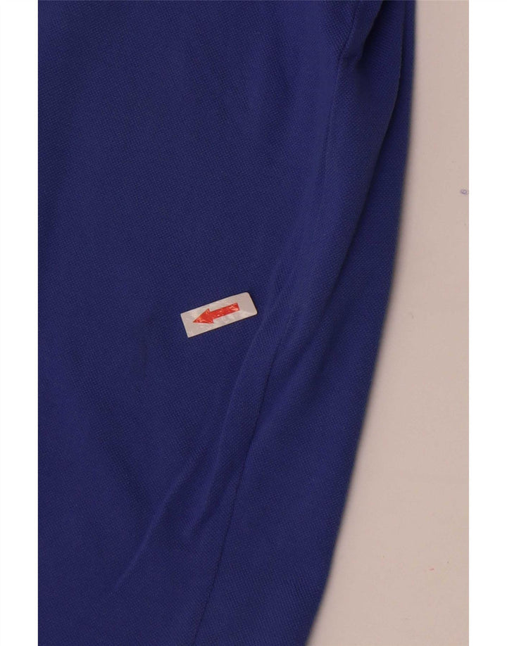 Camisa pólo masculina Harmont & Blaine 4XL azul clássico