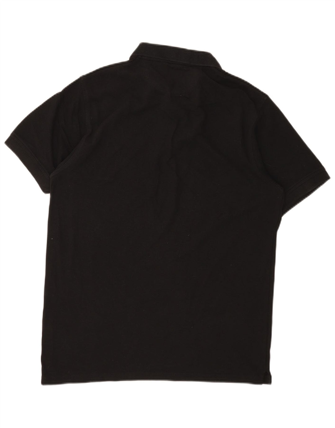 Camisa polo masculina ZARA grande algodão preto