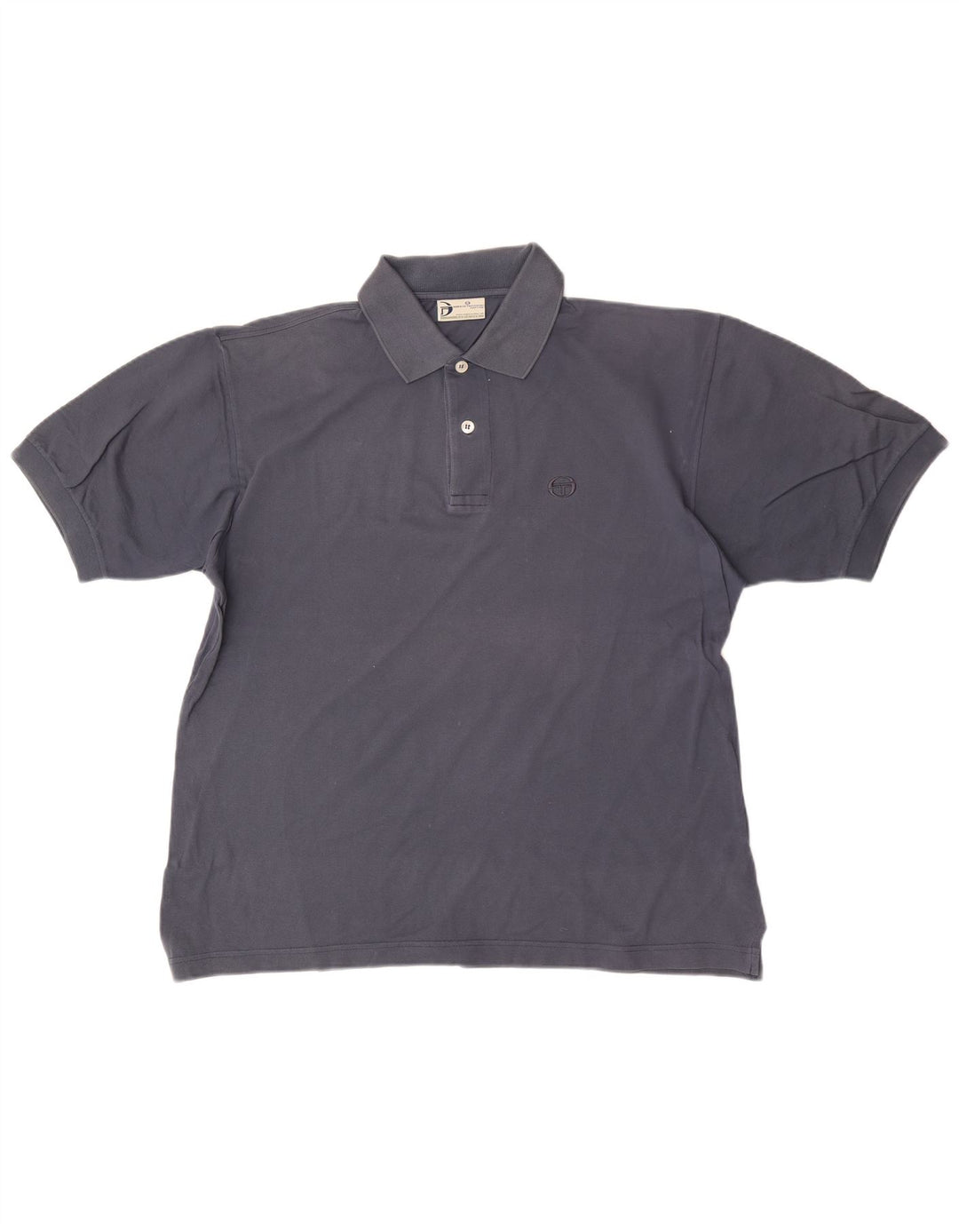 Camisa pólo masculina Sergio Tacchini grande azul marinho