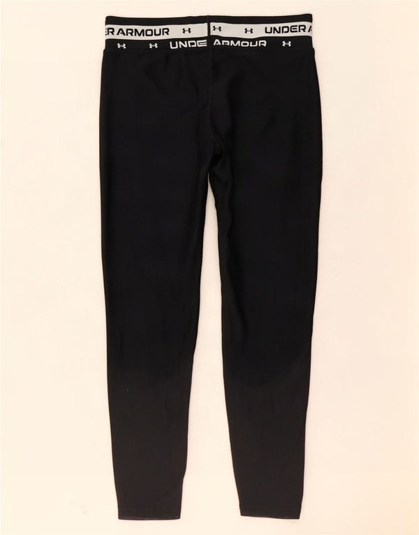 Leggings gráficas para meninas Under Armour 11-12 anos grande bloco colorido preto
