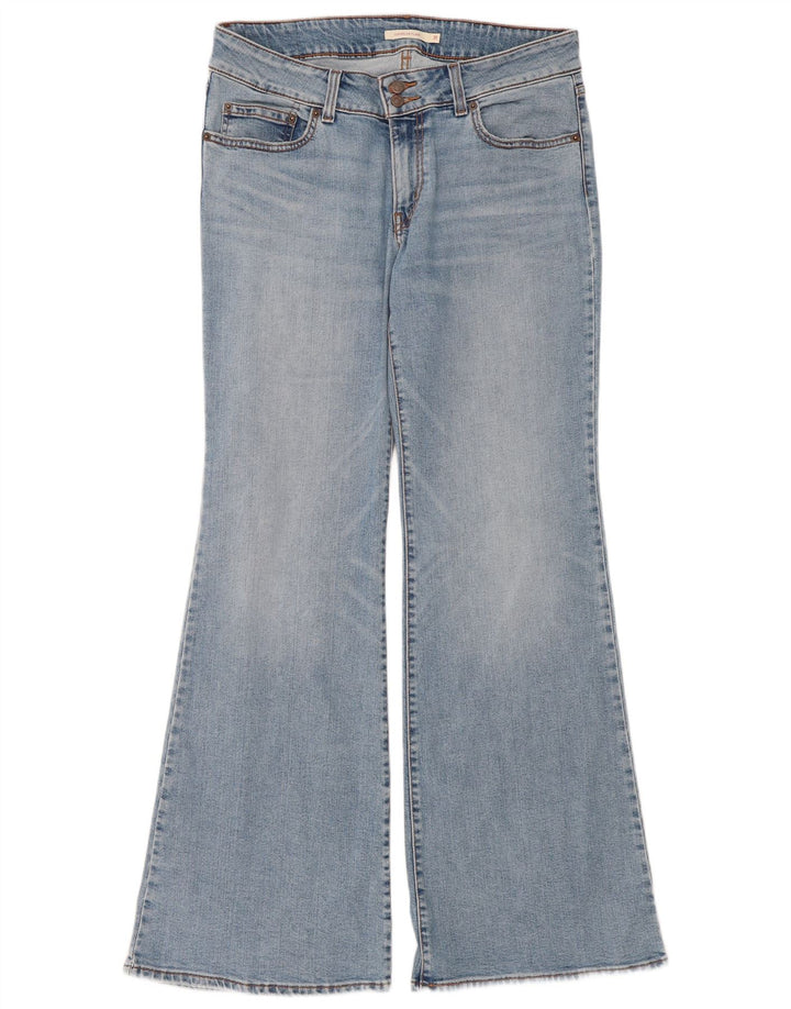 Jeans feminino Levi's Super Low Flared W31 L34 Azul Algodão