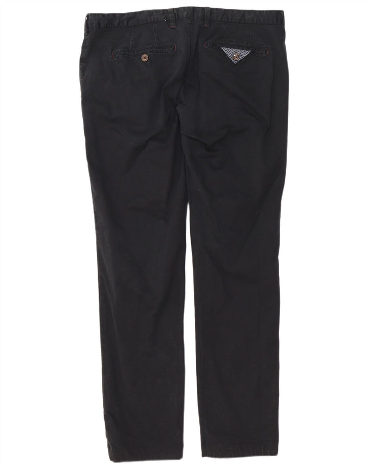 Calça masculina slim Ted Baker W38 L34 algodão preto