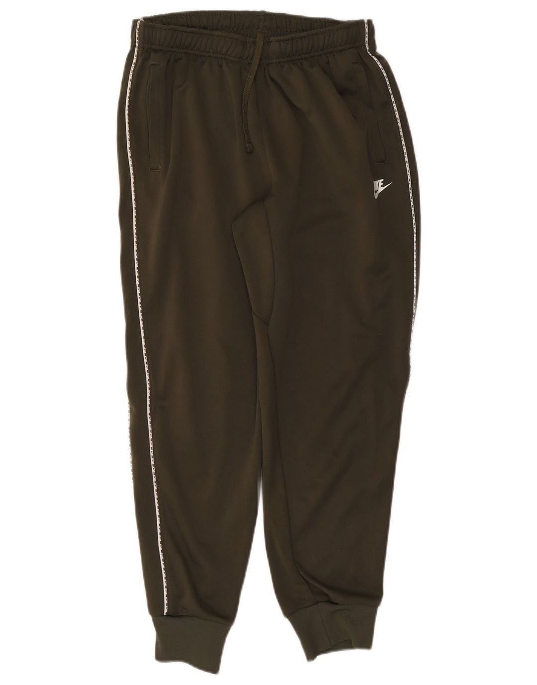 Calça de treino masculina NIKE Joggers médio cáqui poliéster