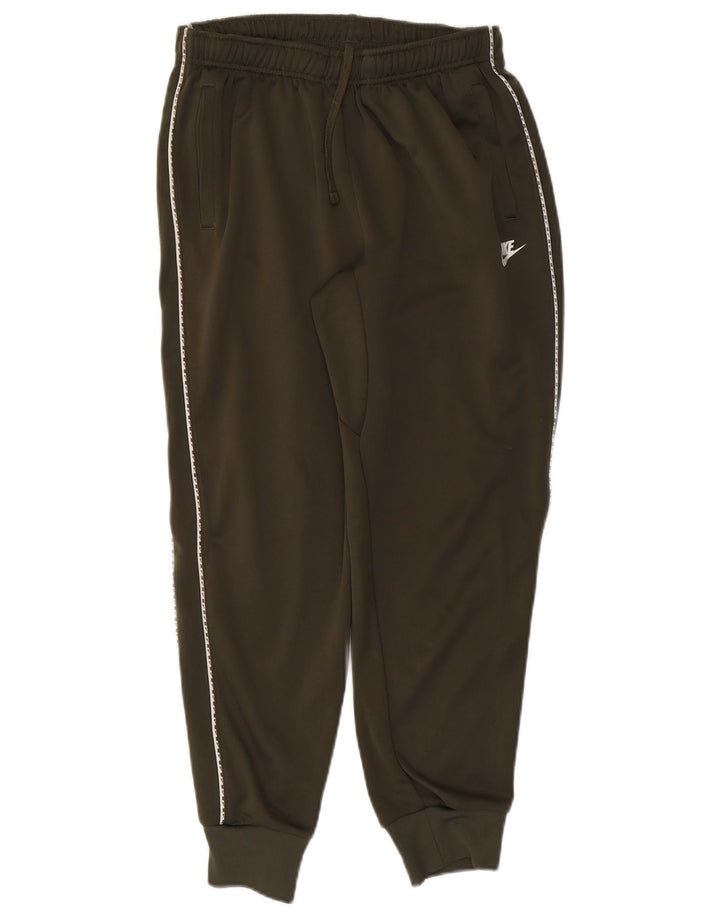Calça de treino masculina NIKE Joggers médio cáqui poliéster