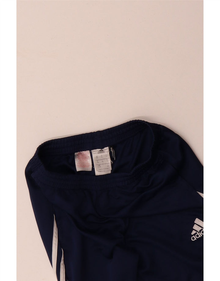 Calças de treino ADIDAS Menino Climalite 13-14 Anos Azul Poliéster