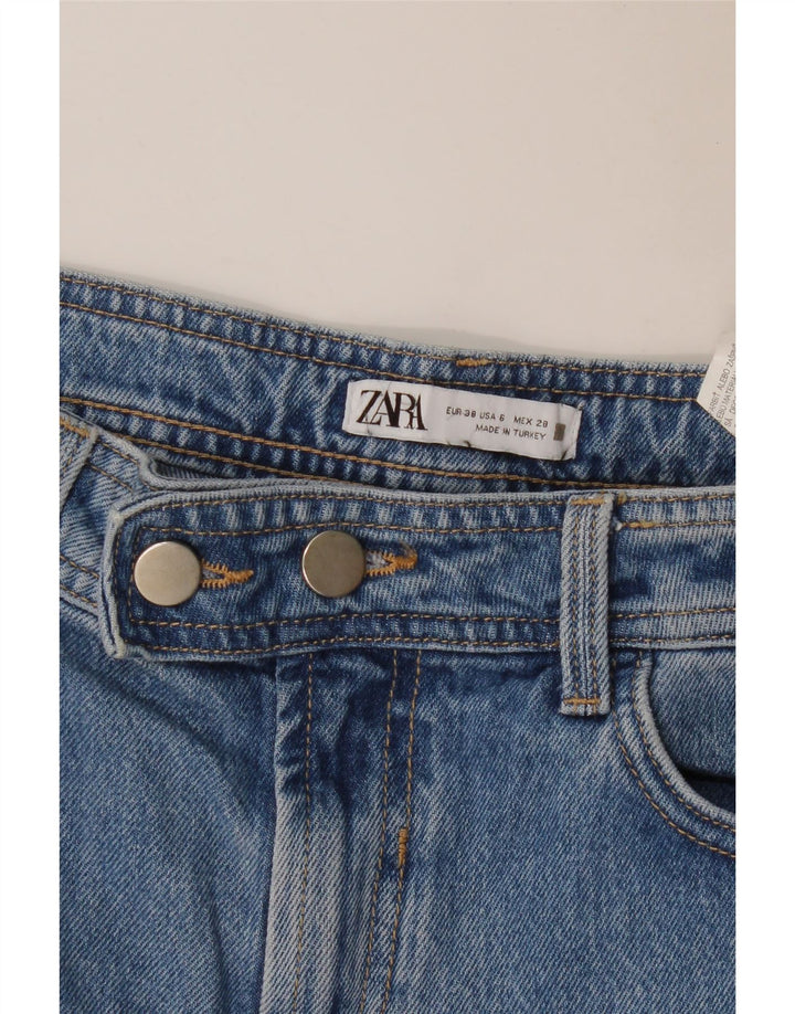 Zara Jeans Bootcut Feminino EU 38 Pequeno W28 L32 Azul