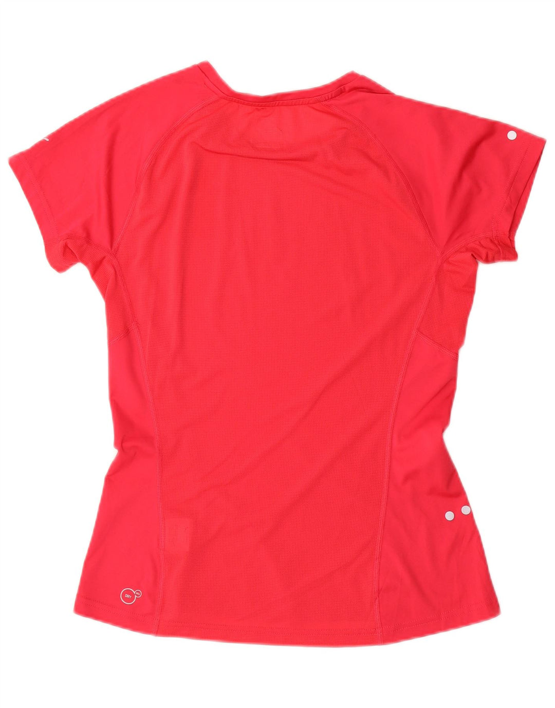 Puma Camiseta Feminina Graphic Top UK 10 Pequena Poliéster Vermelho