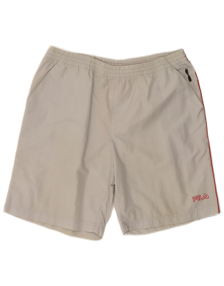 FILA Mens Sport Shorts Grande Poliamida Cinza