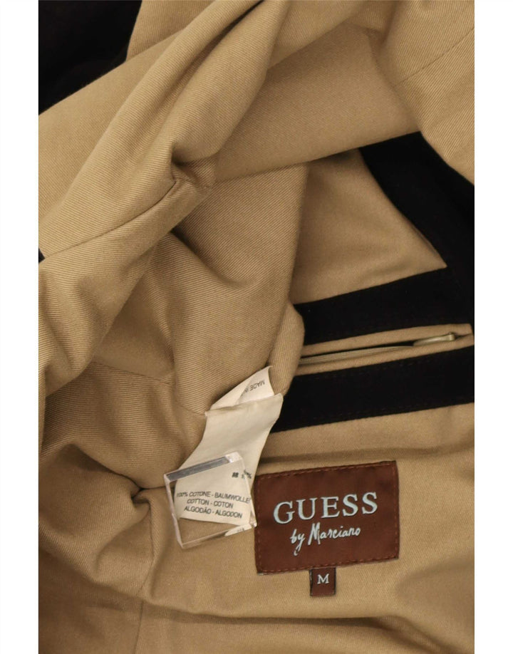 Jaqueta utilitária masculina Guess UK 38 algodão preto médio