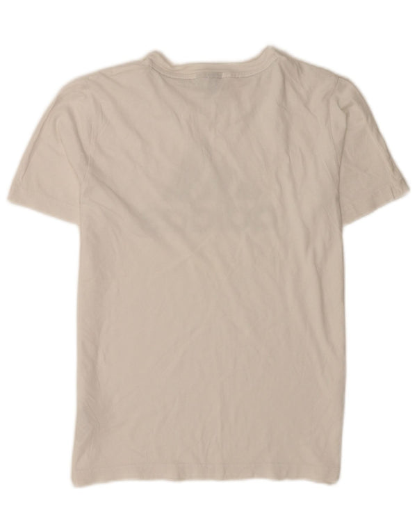 Camiseta gráfica feminina Adidas Top 13-14 anos algodão branco