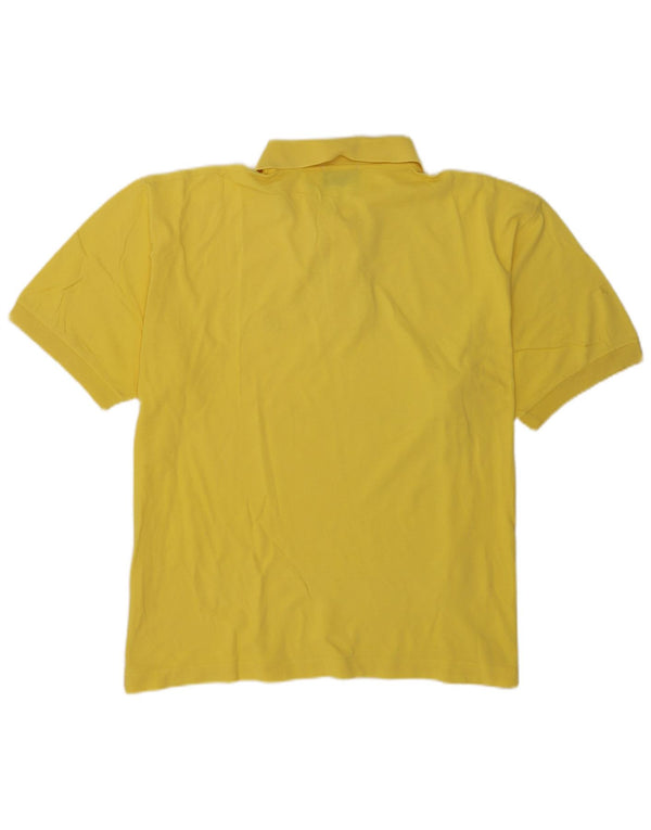 Camisa pólo masculina Sergio Tacchini 2XL algodão amarelo