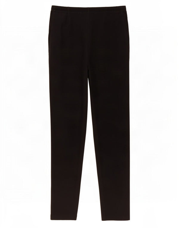 Calça feminina casual justa Marks & Spencer Reino Unido 14 grande W30 L29 preta
