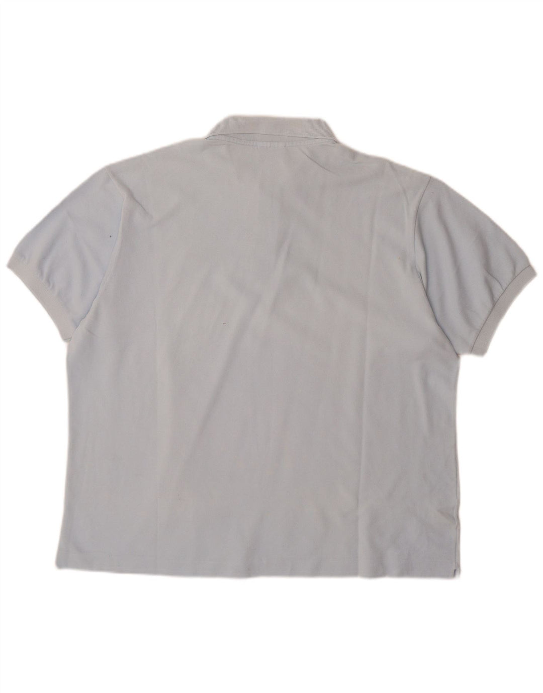 Camisa polo masculina LACOSTE tamanho 7 2XL algodão azul