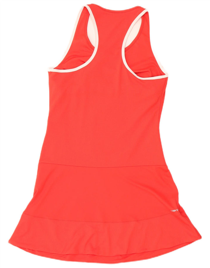 Vestido de tênis feminino Lotto UK 12 poliéster vermelho médio