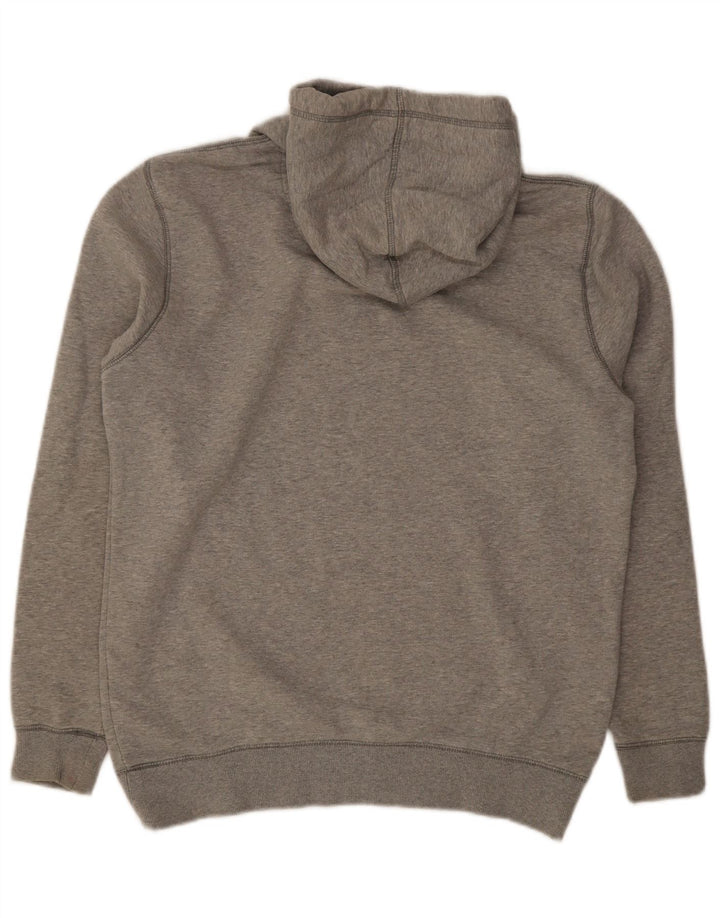 Jack Wills moletom com capuz masculino gráfico pequeno algodão cinza