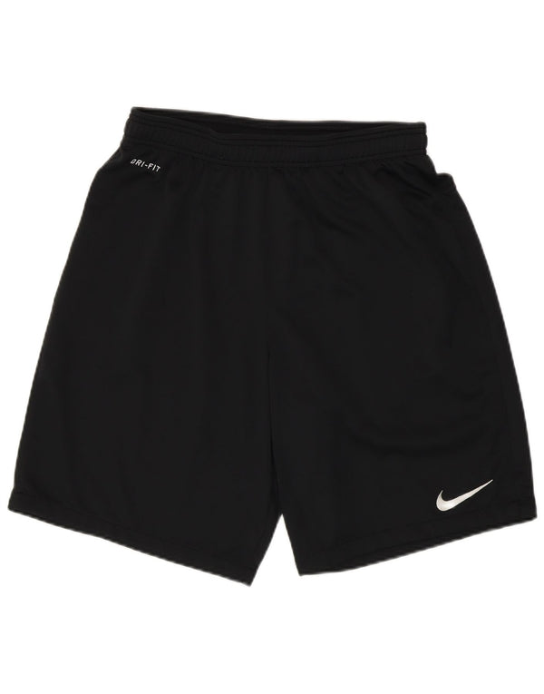 Nike Boys Dri Fit Sport Shorts 12-13 Years Large  Black Polyester