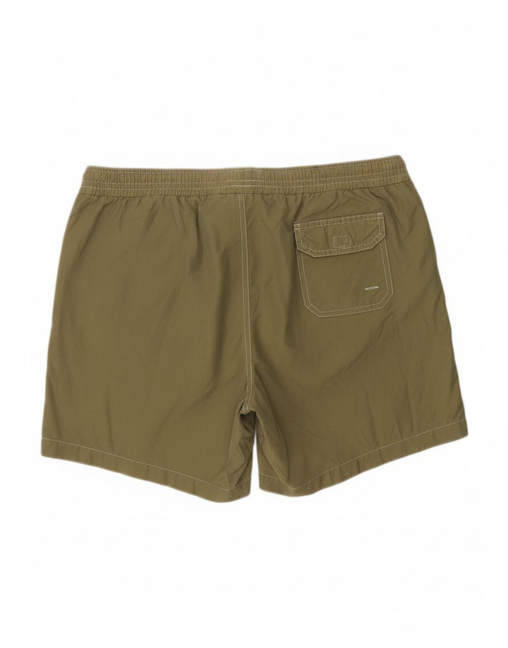 Shorts de natação masculino FRED PERRY 2XL algodão cáqui