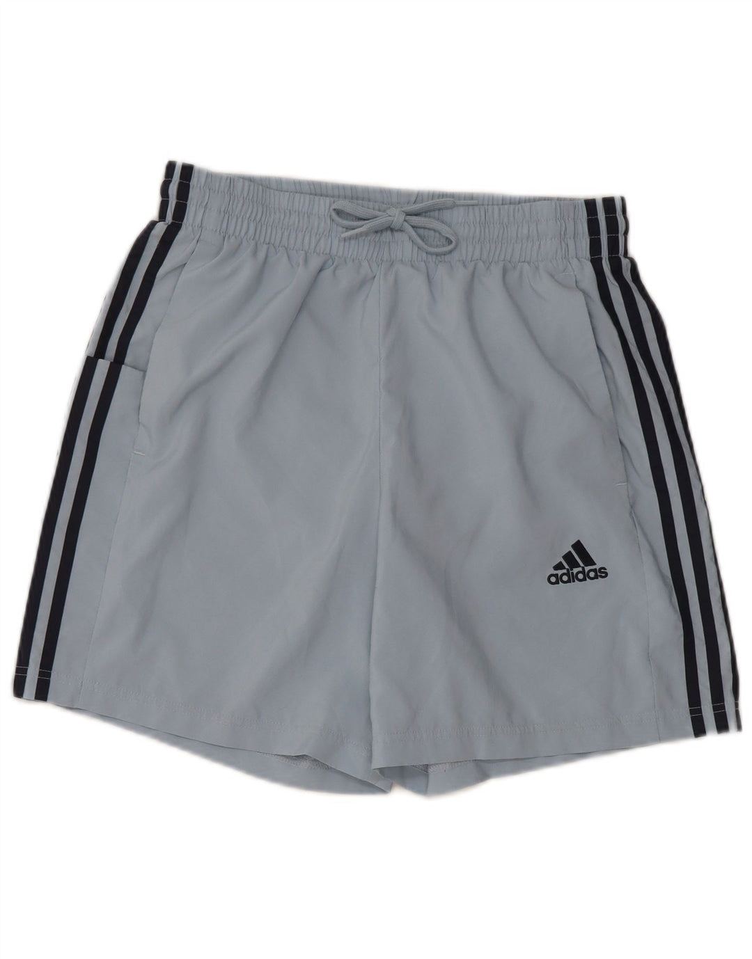Shorts esportivos femininos ADIDAS UK 14 médio azul poliéster