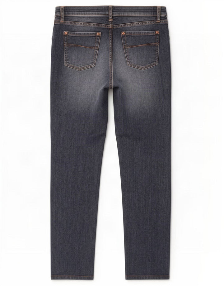 Calça jeans reta feminina Henry Cottons W28 L28 azul
