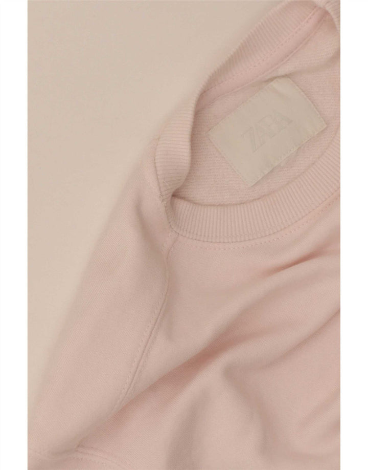 Moletom Zara Meninas 7-8 Anos Rosa