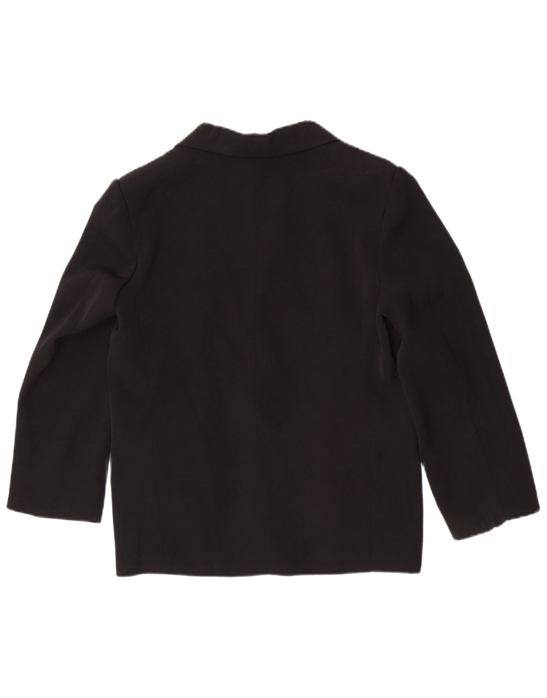 Jaqueta blazer vintage masculina com 3 botões 11-12 anos preta