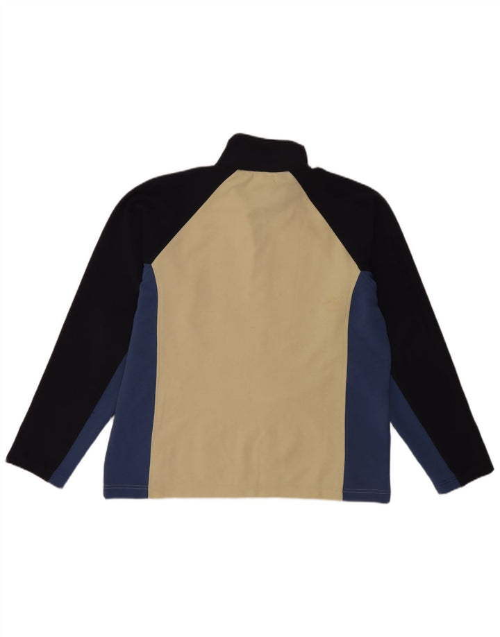Kappa Mens Treino Top Jacket 2XL Bege Colourblock Poliéster