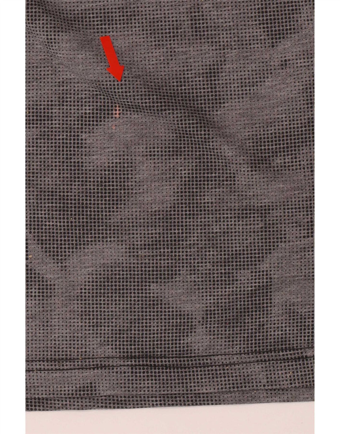 Camiseta masculina Adidas Climalite Top pequena cinza camuflada poliéster