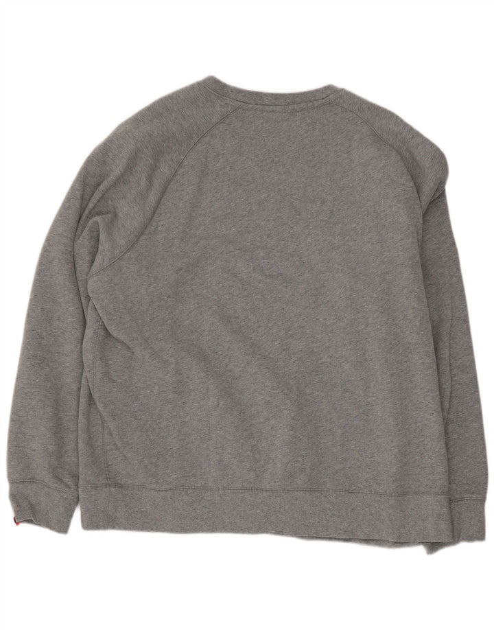 Moletom masculino Nike Jumper 2XL algodão cinza