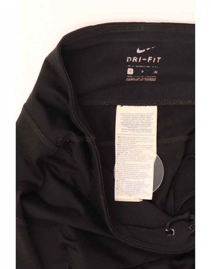 Leggings Nike Dri Fit Feminino UK 8 Pequeno Poliéster Preto