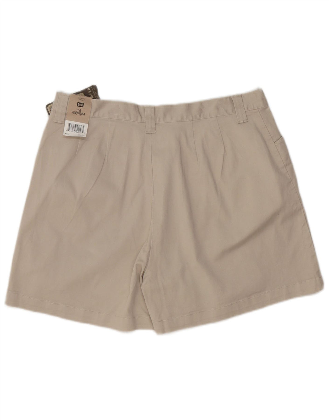 Shorts casuais femininos LEE US 16 2XL W34 algodão cinza
