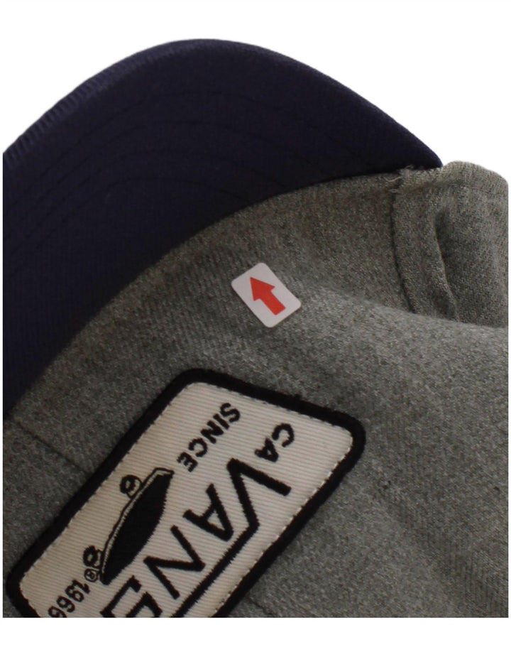 Boné de beisebol gráfico masculino Vans tamanho único cinza