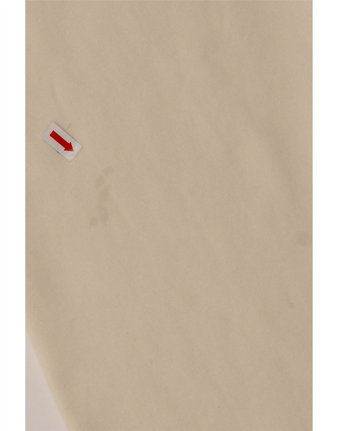 Suéter masculino REEBOK solto com zíper e gola em algodão branco médio