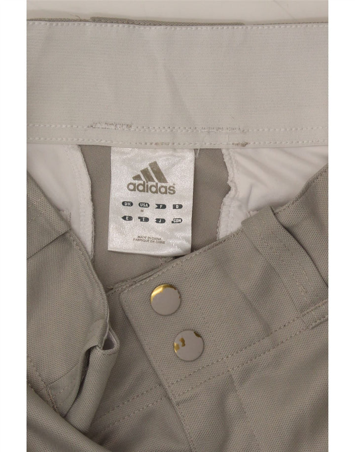 ADIDAS Womens Joggers Capri Trousers Medium W28 L21 Grey Vintage Adidas and Second-Hand Adidas from Messina Hembry 