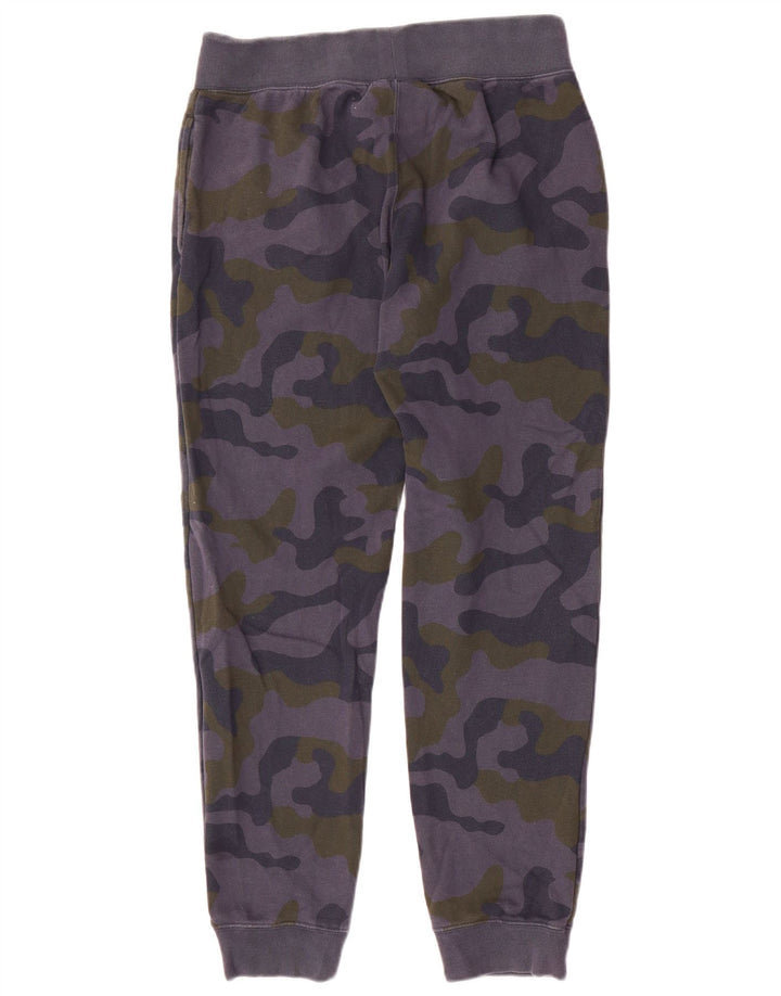 Calça de treino masculina Champion Joggers médio azul marinho camuflado