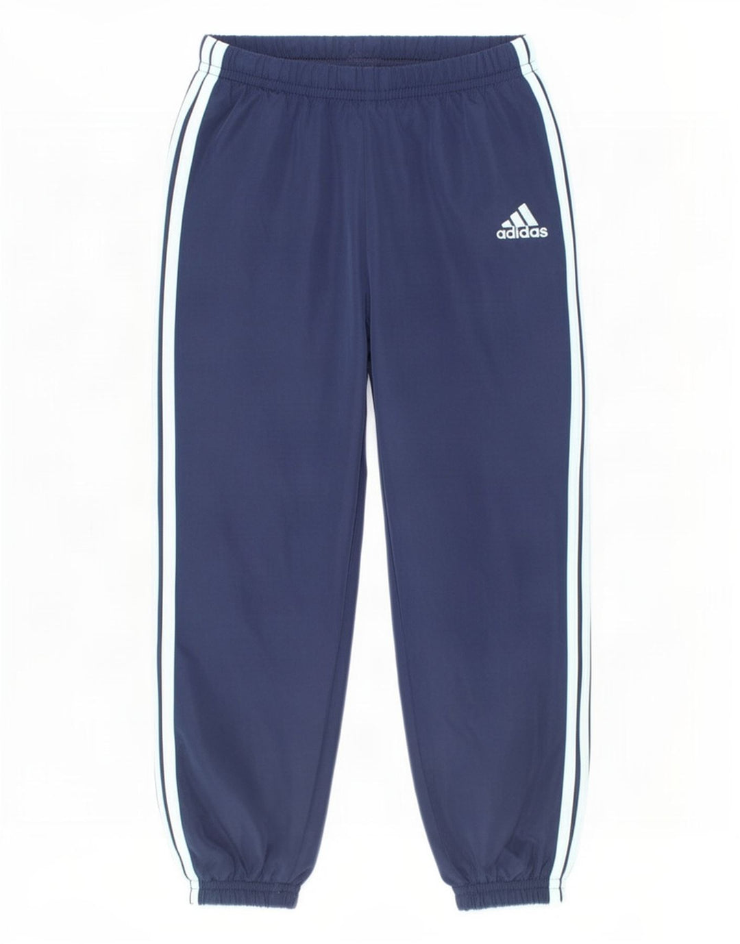 Adidas meninos calças de treino joggers 3-4 anos azul marinho poliéster