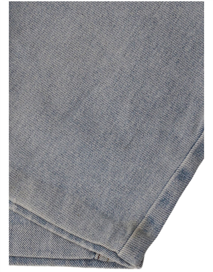Calça jeans masculina Marks & Spencer solta W32 L26 algodão azul