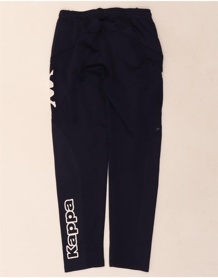 Calça de treino Kappa Boys Graphic 11-12 anos azul marinho poliéster